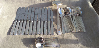 Afbeeldingen van ensemble 48 couverts vendu